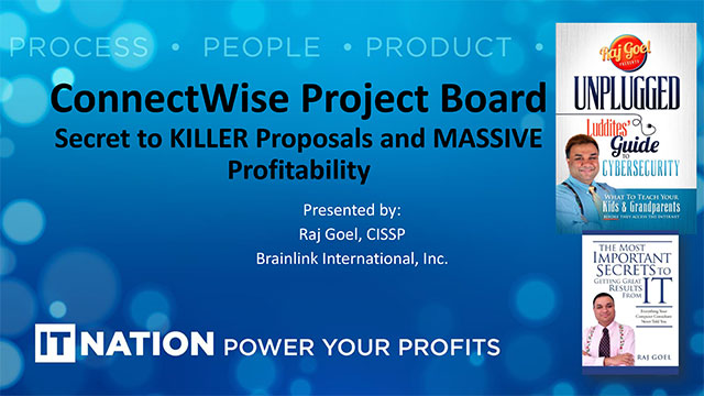 Connectwise Project Board