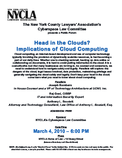 NYCLA_Cloud_Computing_seminar