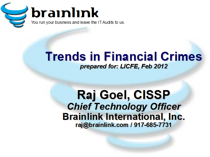 RAJGOEL-LICFE-Trends_in_Financial_Crimes