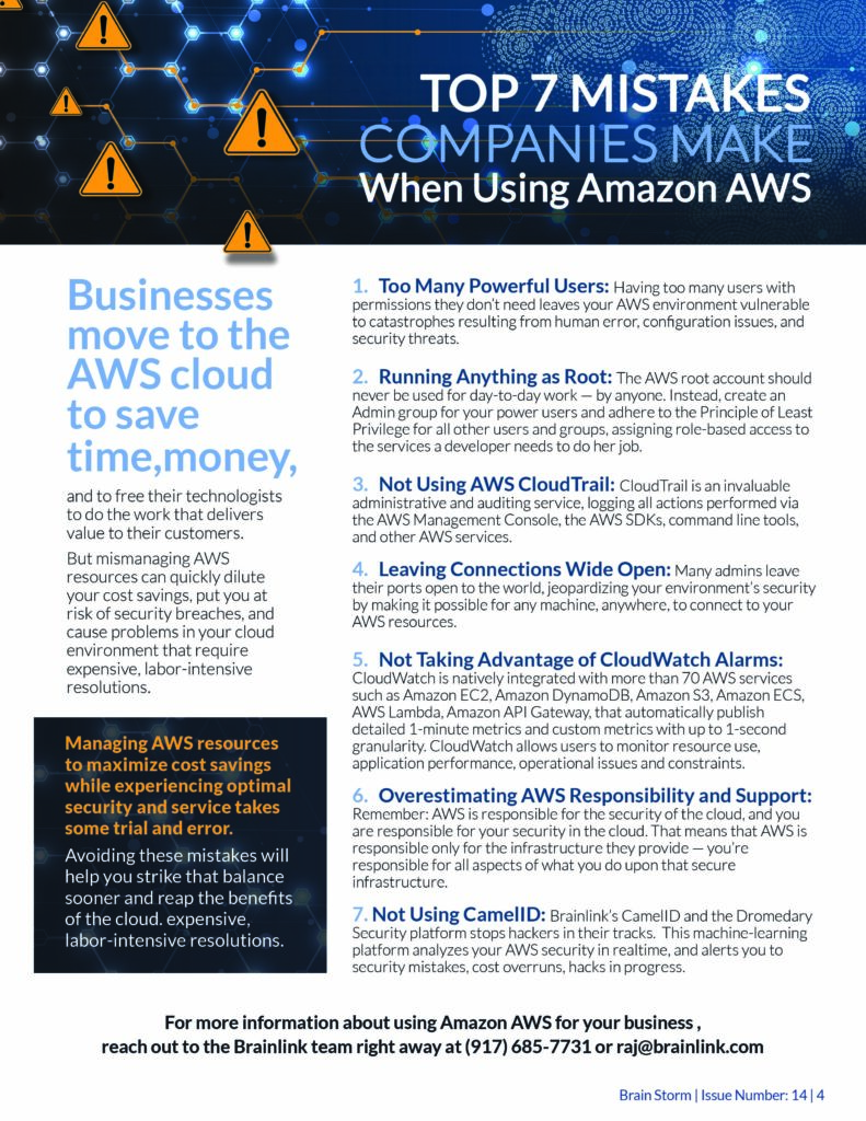 TOP 7 AWS mistakes