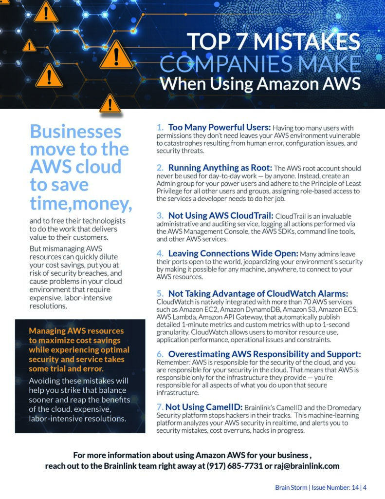 TOP 7 AWS mistakes
